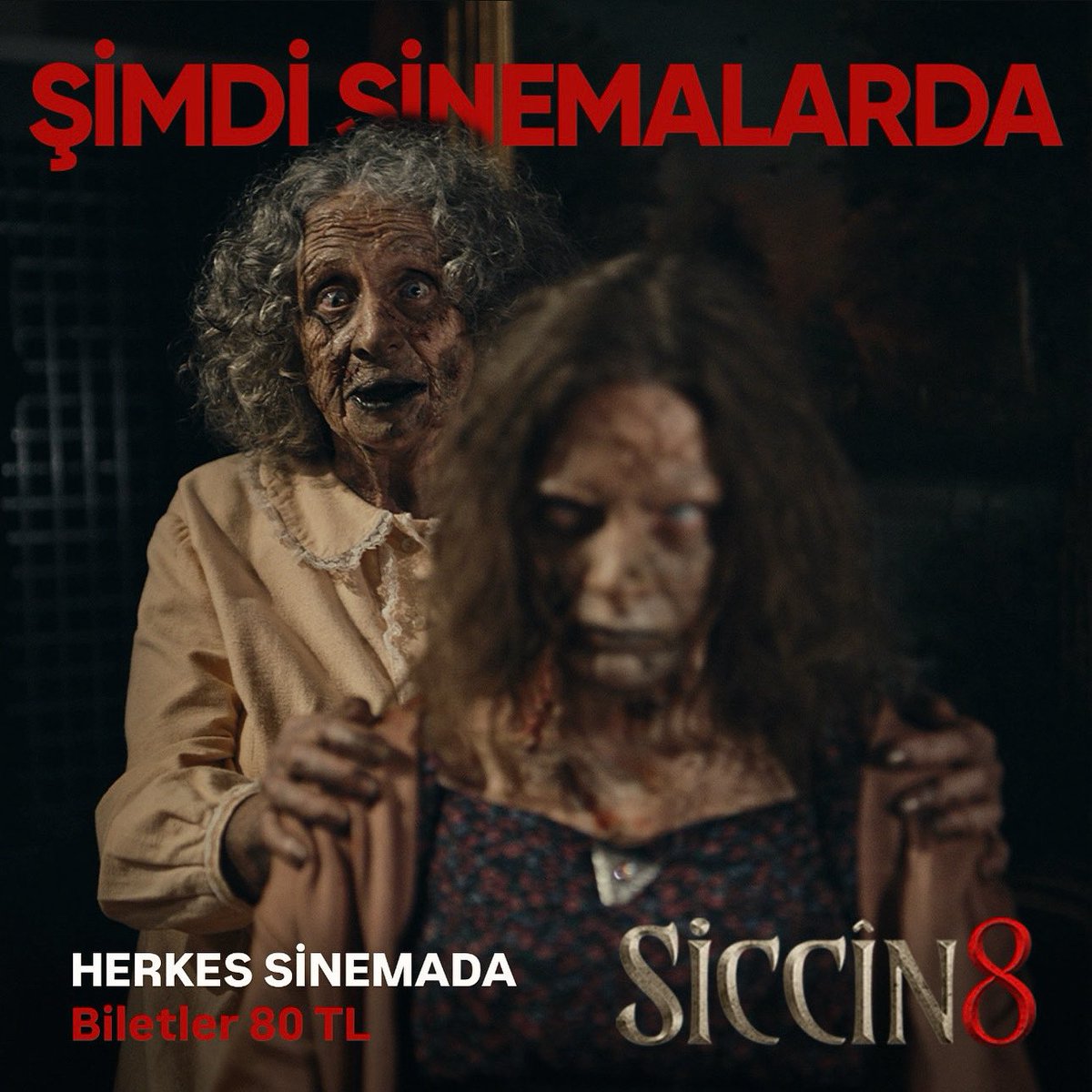 Siccinserisi's tweet photo. SİCCİN 8 Şimdi Yeniden Sinemalarda!
Bugüne özel biletler sadece 80 TL! #Siccin8 https://t.co/pUnfMG54hm