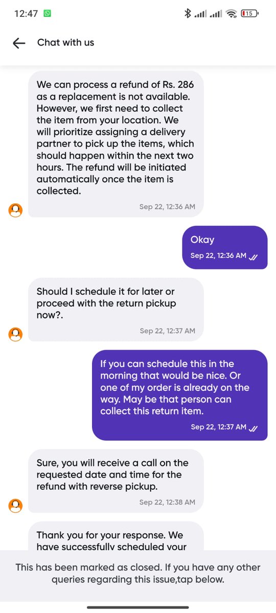 gargks's tweet photo. Dear @SwiggyInstamart / @swiggyindia,
Despite 3 chats, photos, and assurances, my damaged order was never picked up or refunded.
Instead of resolution, I faced repeated follow-ups &amp; closed tickets.
This is harassment, not service. #CustomerExperience #Swiggy https://t.co/xLO41ohuA8