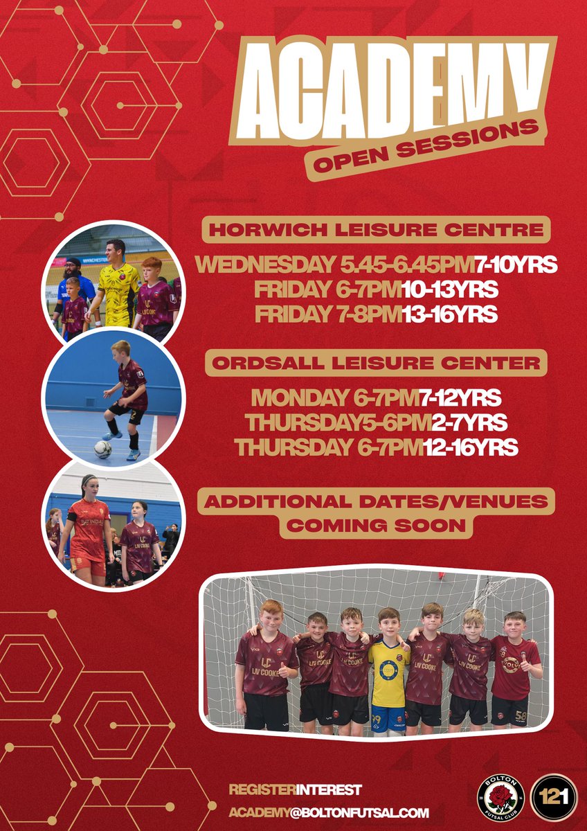 Bolton Futsal Club tweet media