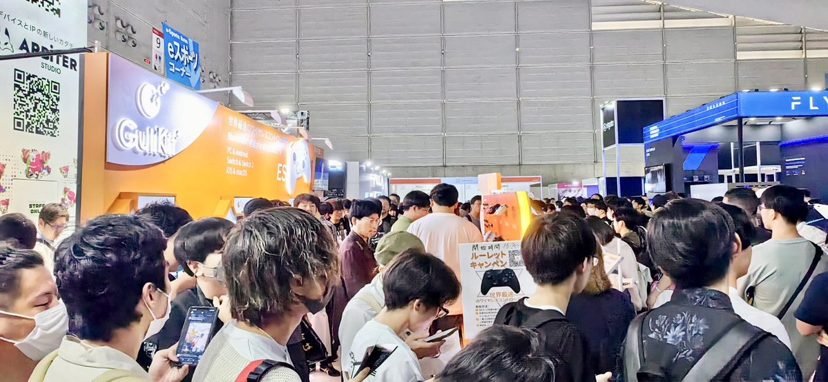 GuliKitDesign's tweet image. That was a wonderful meet up! Thank you everyone for stopping by! We see u next year at TGS! また来年会いましょう #TGS2025 #東京ゲームショウ #GuliKit