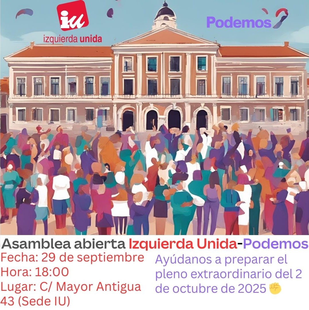 Izquierda Unida Palencia (@iupalencialocal) on Twitter photo 