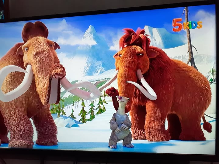 عاملين قناة اطفال اللى فوق الـ 40 سنه 😂😂
القناه دى حلوه اوى بجد
قناة 5KiDS
تردد  11900
معدل الترميز 27500
الاستقطاب V