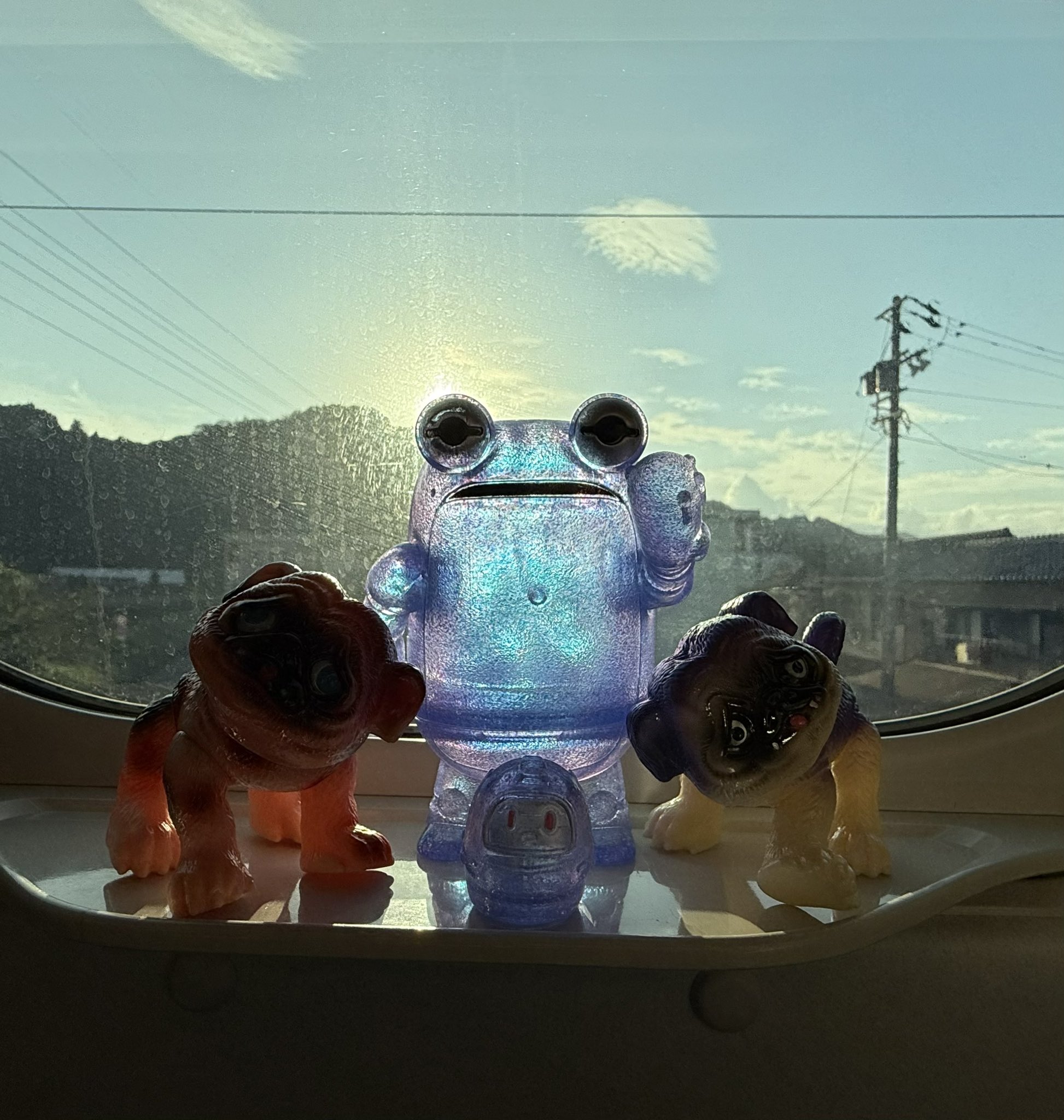 パグ獣　紫　ソフビ あきぱぐ PUGJYU パグ獣 ソフビ 紫 PUG KINGDOM あきぱぐ PUGJYU