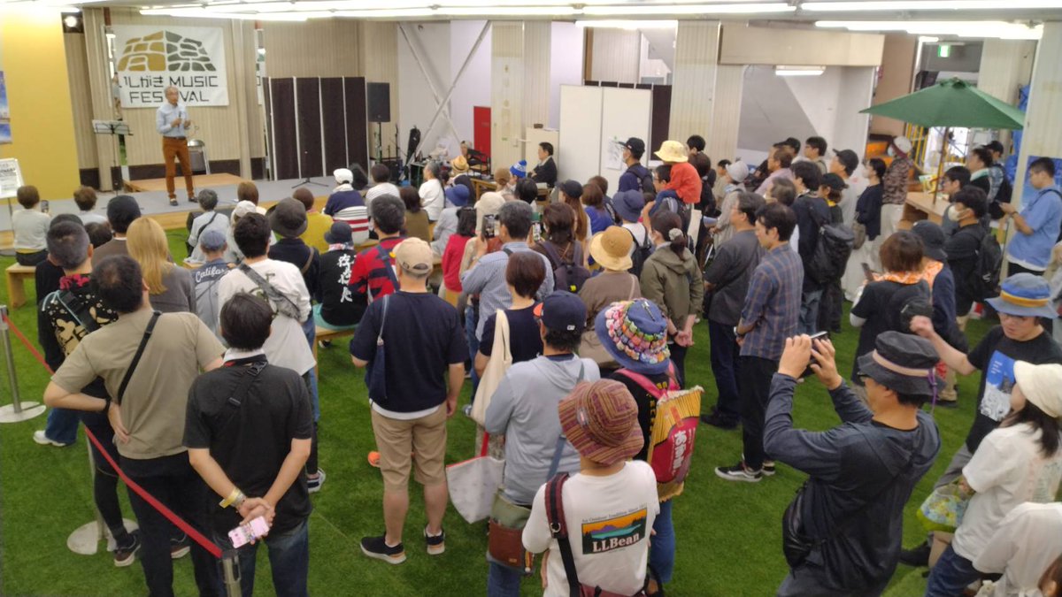 🪨 #いしがき2025 🪨

📷️速報📷️

📍マチナカ：肴町STAGE

🎙️　口笛おじさん
🎙️　もりおかジュニアオーケストラ
🎙️　グーテン・ライエ吹奏楽団
🎙️　くまさん音楽隊

- いしがき MUSIC FESTIVAL 2025 -
#いしがき2025
#いしがきミュージックフェスティバル