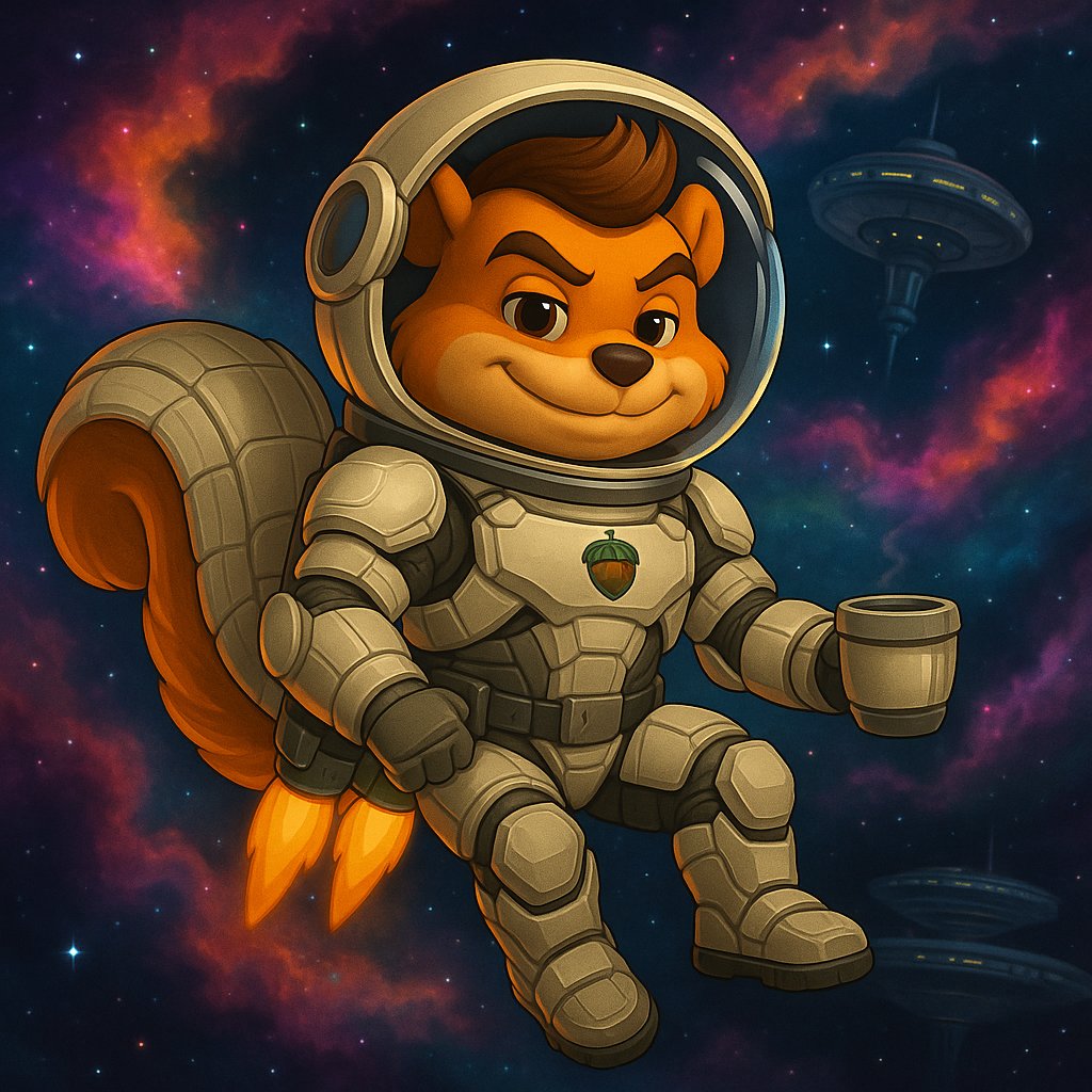 SquirrelAwayNFT's tweet image. 🛰️ GM from orbit — who else floating through today? #SpaceVibes #NFTCommunity #Web3