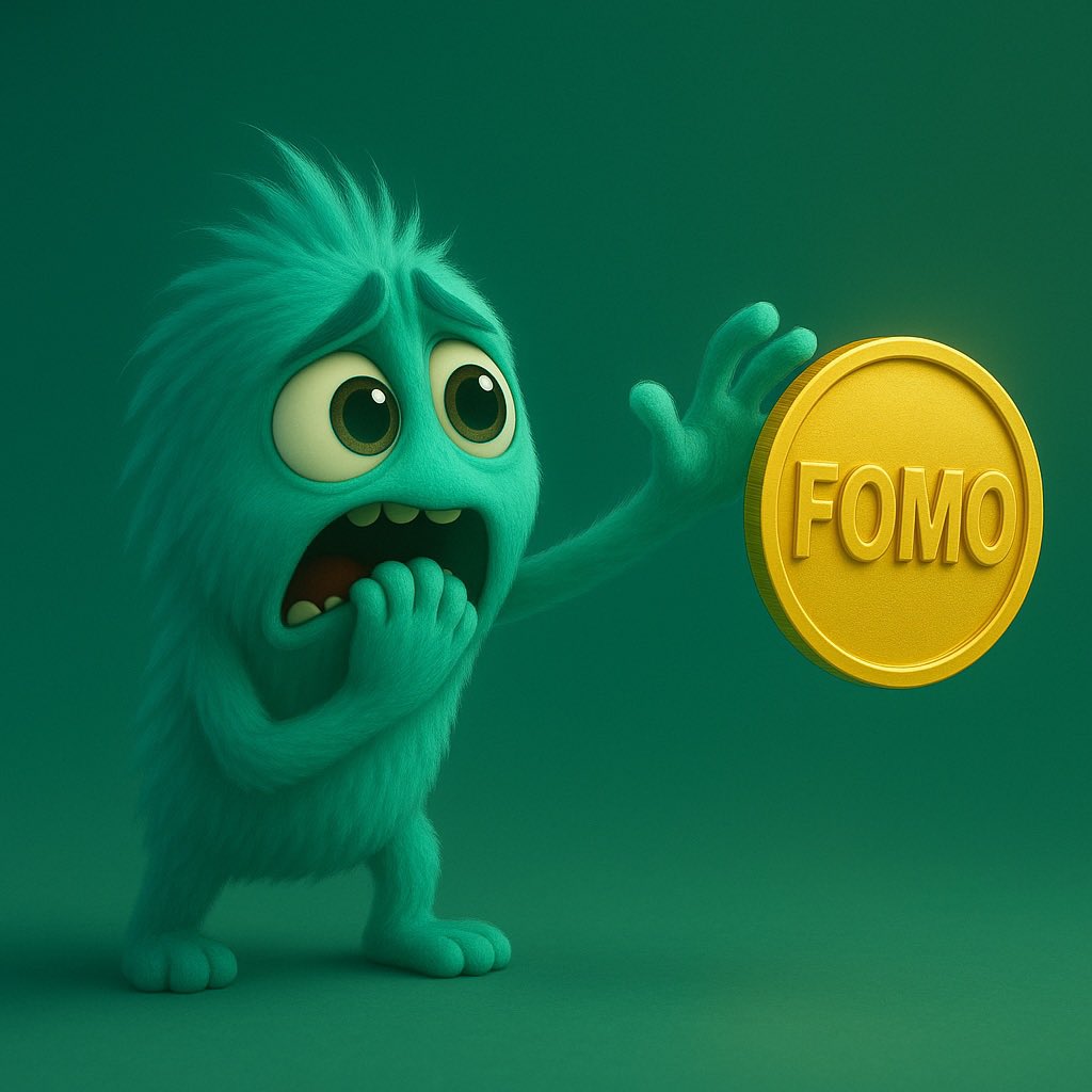 CryptosDeLight's tweet photo. Meet $FOMO – the cutest panic in crypto 💚
Born on World Chain, living on PUF App, forever reaching for the coin it might never catch.
Don’t just feel the fear — own it.
👉 https://t.co/I4yVoolLKU
#FOMOcoin #WorldChain #PUFApp #MemeCoin #Crypto @PufLaunch https://t.co/uVRbP45Hhm
