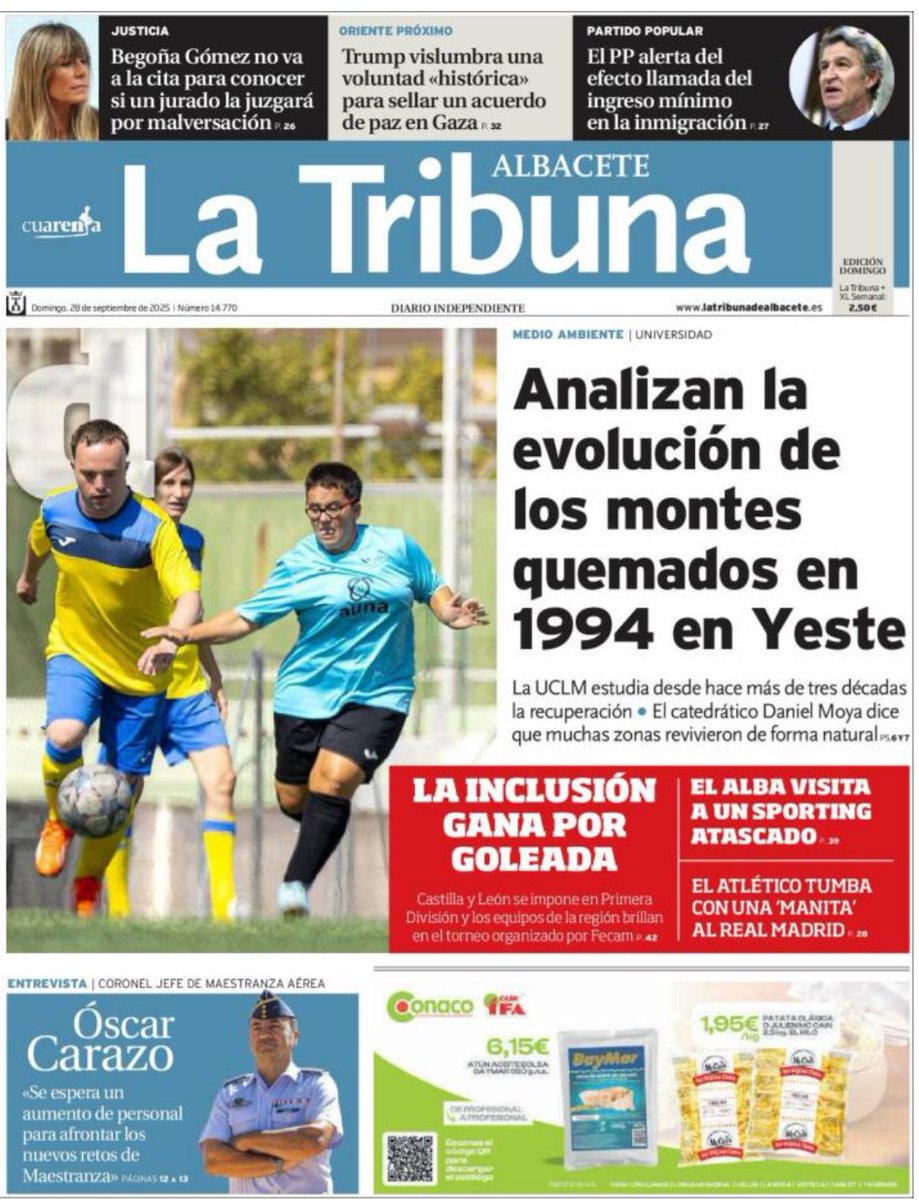 albacetecuenta's tweet photo. #AgudezaVisual 📰 Solo 1️⃣ periódico en #CLM; a diferencia de lo que ocurre en el resto de España. Baste comparar con las limítrofes: Castilla y León o Aragón.

Un abismo informativo si miramos a la C Valenciana y Andalucía. Hasta la pequeña Murcia tiene 2 periódicos!

#Periodismo https://t.co/dCo58YBQRG