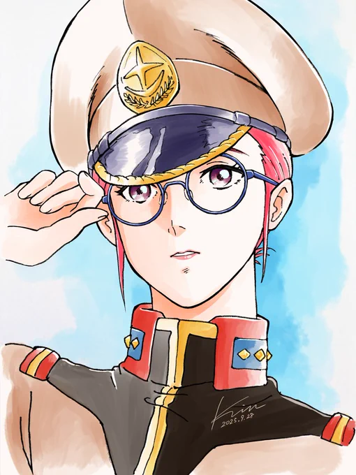今日の一枚、 「萌え強化型マチルダさん」 ついにメガネ導入で、ざわつくホワイトベース艦内!?