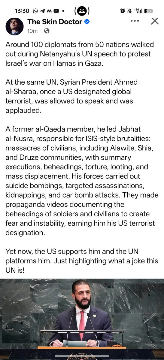 manishadhrit's tweet image. There is no rules in this world, it&apos;s only personal benefits that is important here. If you are strong enough, you can bend the rules as per your convenience. #India
#UnitedNations #TVKVijay