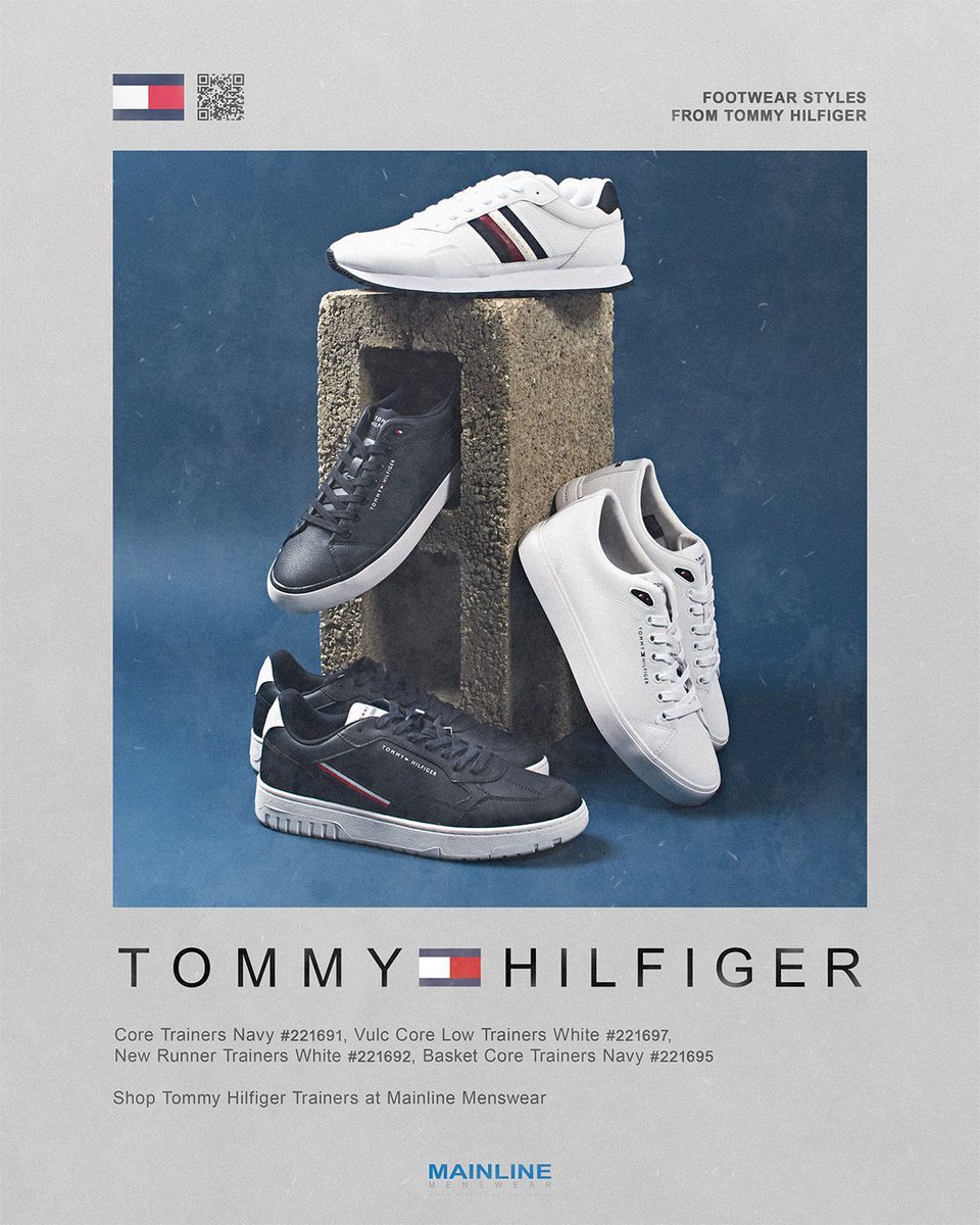Upgrade your footwear rotation with premium favourites by Tommy Hilfiger. Shop the full collection here: mainlinem.co.uk/46ptIWu