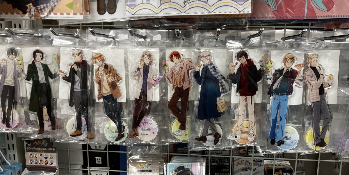 グッズ情報】 1号館2階にて、『ヘタリア World☆Stars アクリル