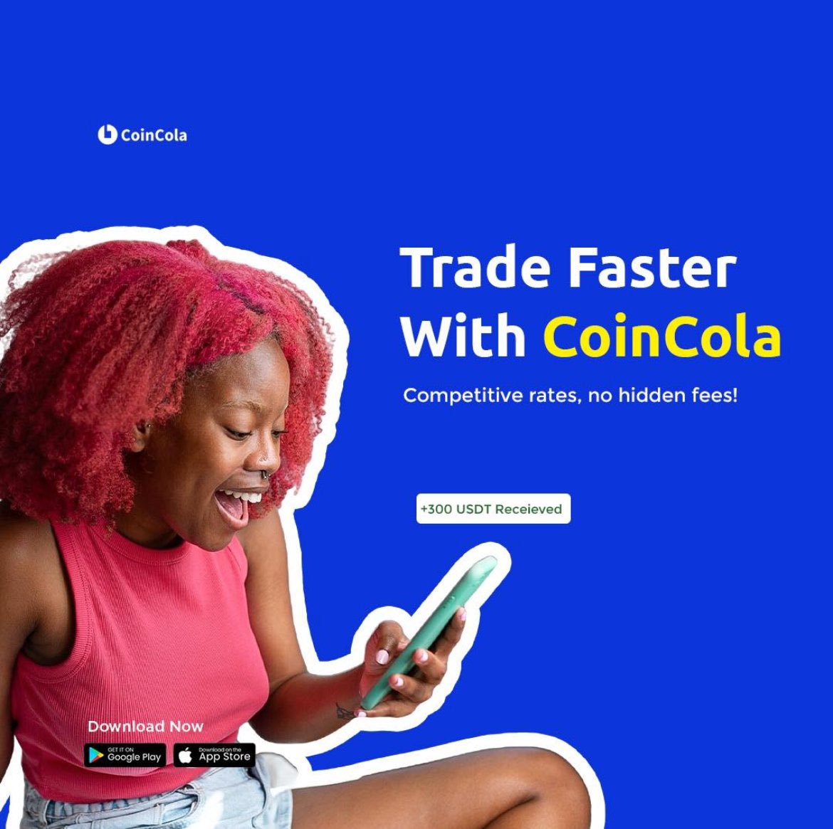 christy1000x's tweet photo. ⚡ Trade Faster with CoinCola! ⚡
🚀 Buy & sell BTC, USDT, ETH & more in seconds
✅ Best rates, zero hidden fees
💸 Instant bank cashouts
🔒 Escrow protection for safety
Smart, fast & secure trading—anytime, anywhere.
#CoinColaAmbassador #CoinColaP2P https://t.co/g3eziZI6n1