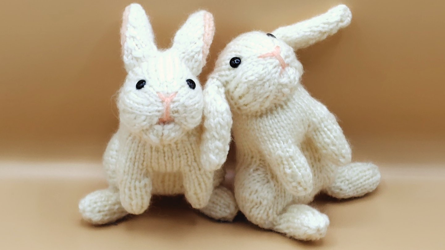 [ゆこ]あみぐるみ② ☆お買得セット☆ あみぐるみ 編みぐるみ うさぎ ラトル 出産