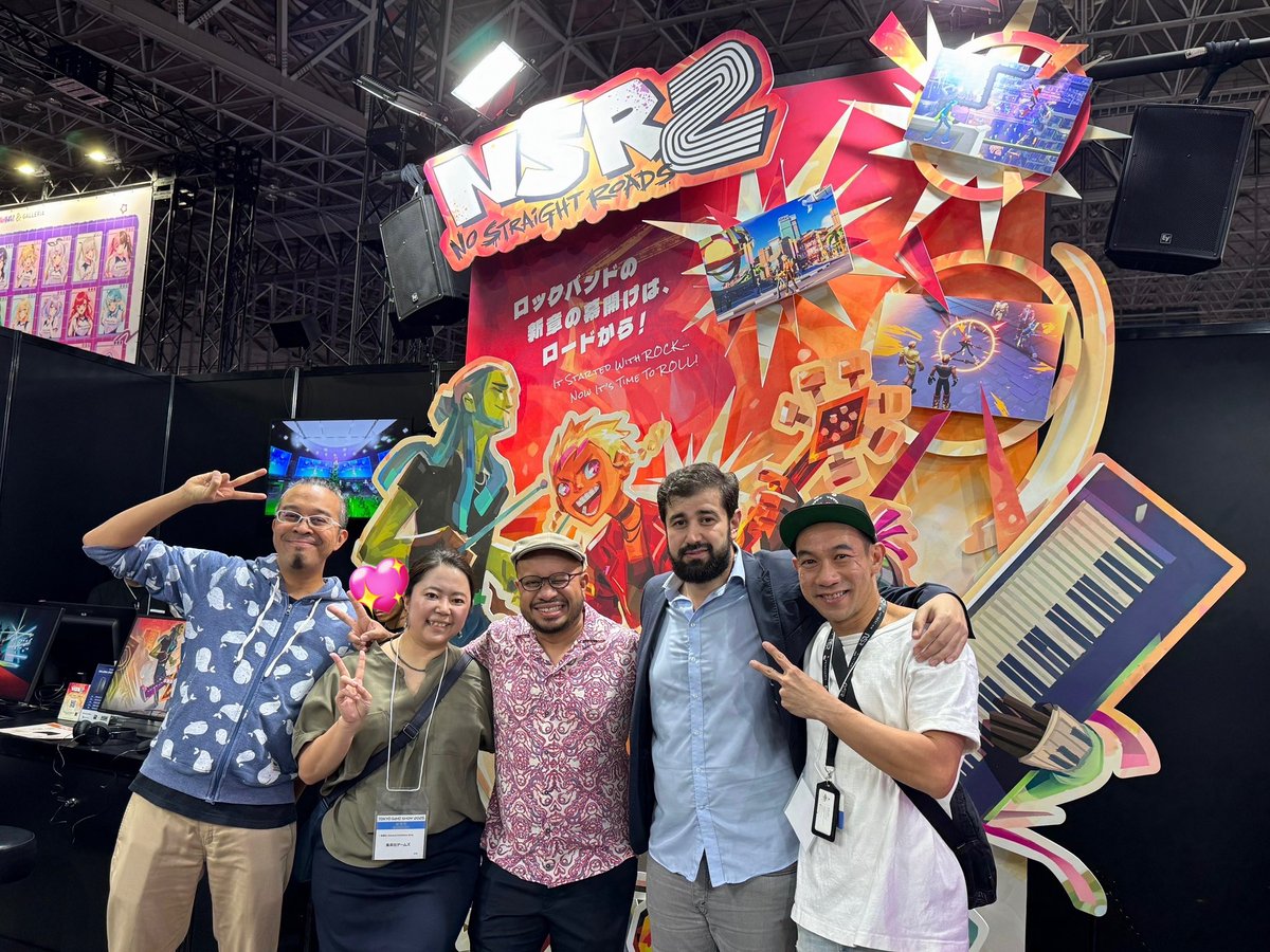 TGS2025無事に終わりました！偶然ブースでお会いできたNSRファンの皆さま、お声がけいただき嬉しかったです！4日間楽しかった〜✨
そして貴重な機会を与えてくださった集英社ゲームズにも心から感謝申し上げます。
引き続きマレーシアで開発を進めていきます🇲🇾
#NSR2 #ノーストレートロード