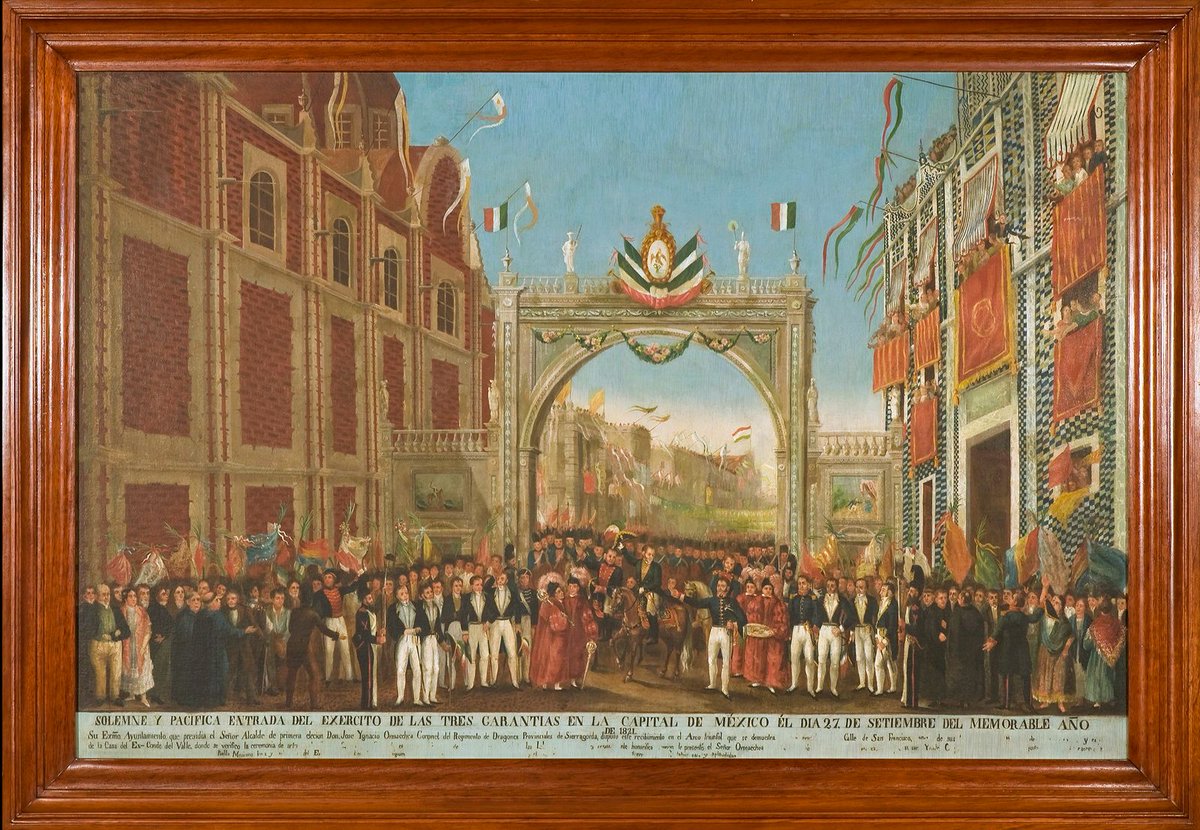 La ASEM en la historia. La llegada a la Ciudad de México del ejército Trigarante marcó la consumación de nuestra independencia. Pocos días después se estableció el Ministerio de Asuntos Exteriores e Interiores de una nación urgida del reconocimiento internacional #orgullosem
