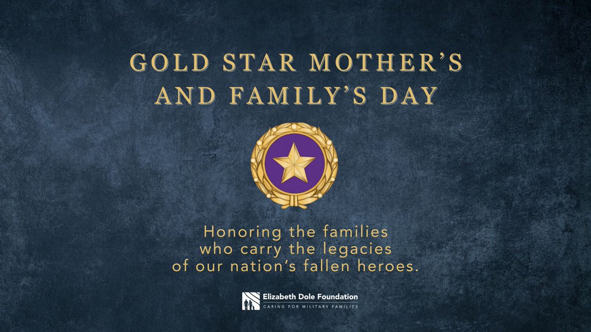 On Gold Star Mother’s and Family’s Day, we honor the families whose loved ones made the ultimate sacrifice. Your love and strength are a lasting tribute, and your heroes live on in remembrance. We stand with you in support today and every day.