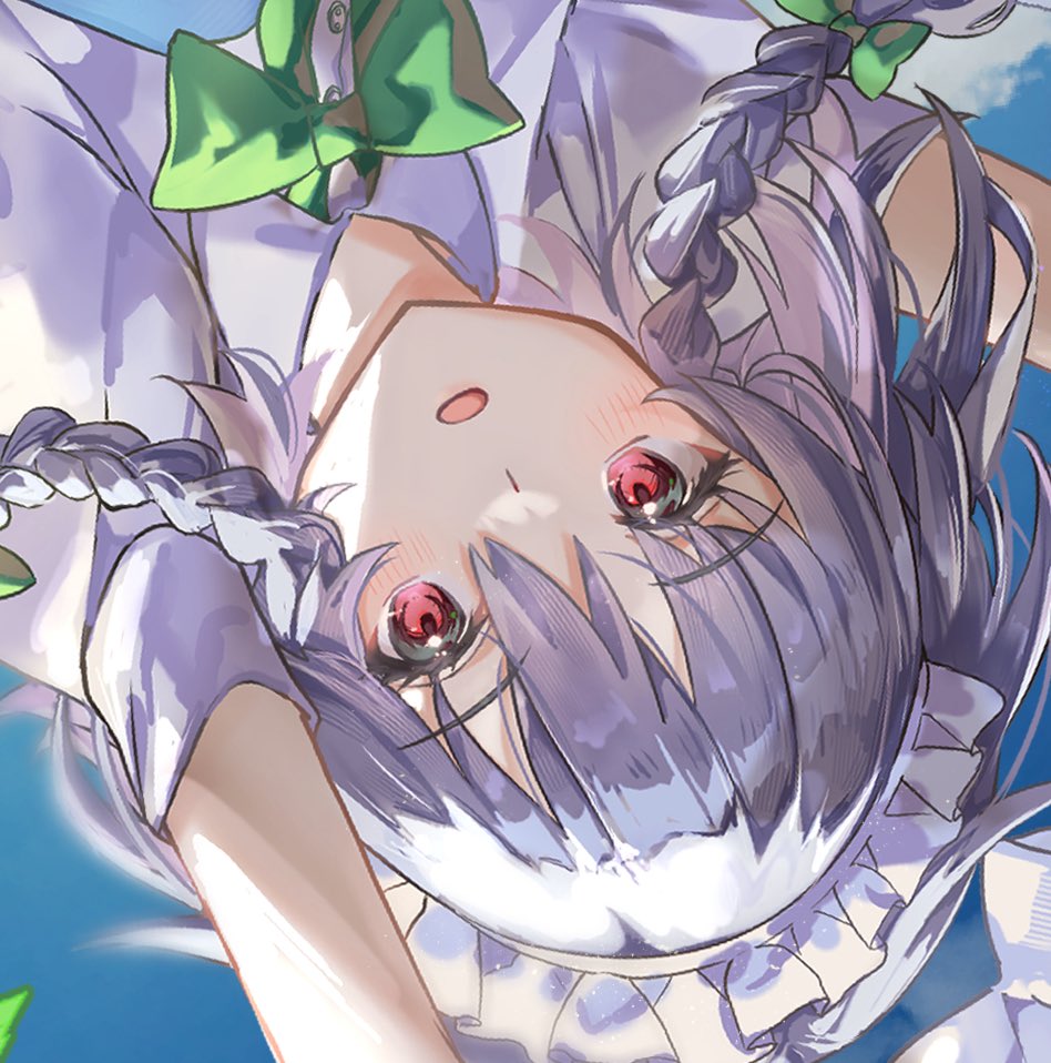 描き下ろしチラ見せ咲夜さん⏳