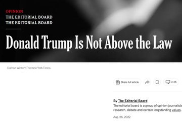 The New York Times's hypocrisy knows no bounds.