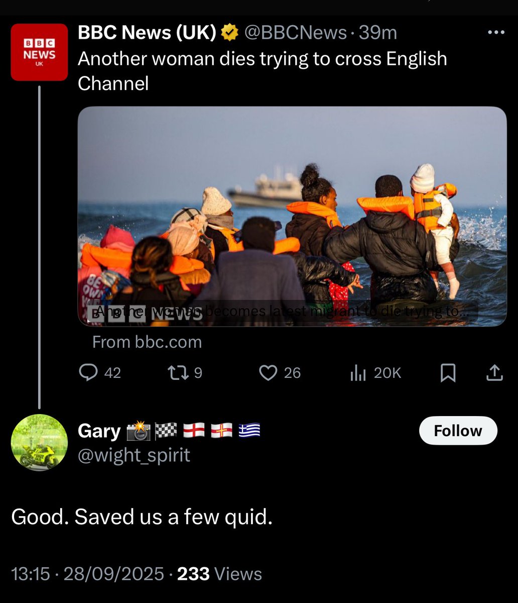 This is where we are.  Appalling.