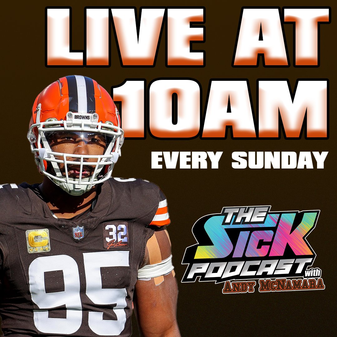 It's Sunday...&amp; you know what that means!

<a href="/AndyMc81/">Andy McNamara</a> will be LIVE at 10am ET for Browns vs Lions preview!

🏈 Get your #FantasyFootball questions in NOW using #AskAndy

💰 "Parlay Party" Ultimate betting ticket

<a href="/MrGriffB/">Griff Bordignon</a> joins Me!

Watch &amp; chat shorturl.at/gc23p