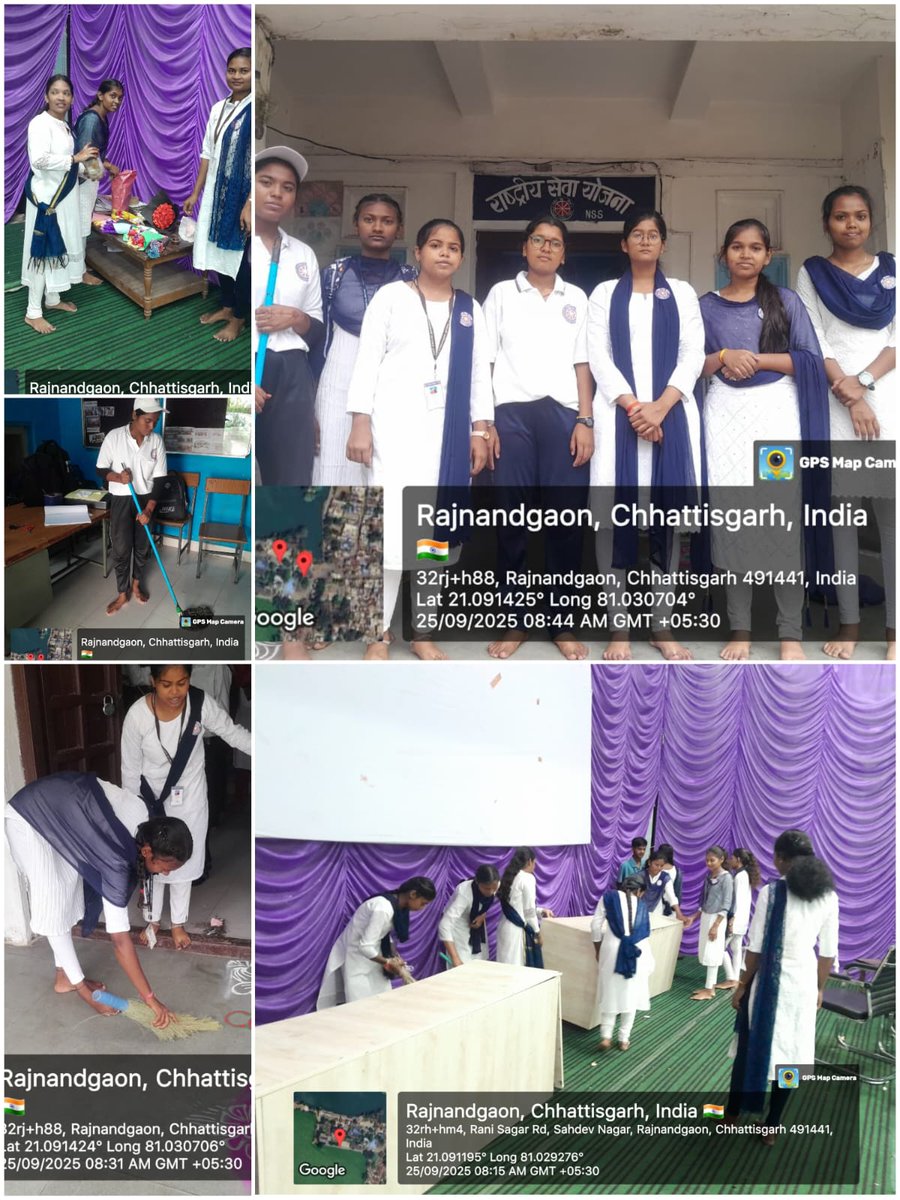 NSS UNIT DIGVIJAY COLLEGE RJN (C.G.) (@nssdmvrjn) on Twitter photo #NSSDay के उपलक्ष्य में<a href="/nssdmvrjn/">NSS UNIT DIGVIJAY COLLEGE RJN (C.G.)</a> महाविद्यालय में एक दिवसीय विशेष शिविर का आयोजन किया गया जिसमें परियोजना कार्य केअंतर्गत स्वयंसेवकों द्वारा"nss ऑफिस की साफ - सफाई तथा मंच सज्जा " का कार्य दिया गया।
#SwachhBharat
#राष्ट्रीय_सेवा_योजना
#nss_day #NSSDay के उपलक्ष्य में<a href="/nssdmvrjn/">NSS UNIT DIGVIJAY COLLEGE RJN (C.G.)</a> महाविद्यालय में एक दिवसीय विशेष शिविर का आयोजन किया गया जिसमें परियोजना कार्य केअंतर्गत स्वयंसेवकों द्वारा"nss ऑफिस की साफ - सफाई तथा मंच सज्जा " का कार्य दिया गया।
#SwachhBharat
#राष्ट्रीय_सेवा_योजना
#nss_day