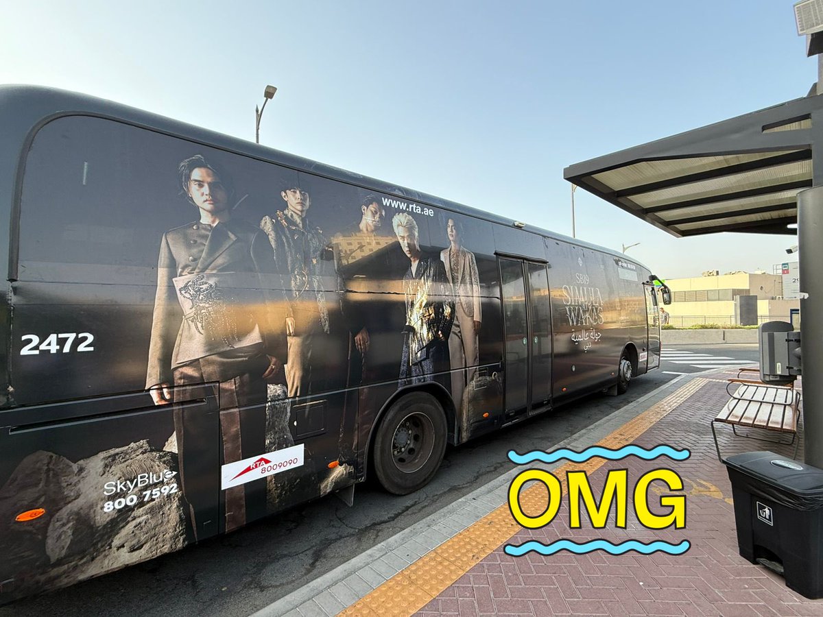 UAEATIN's tweet photo. #SaW BUS AD Projectβ¦
πΈ proof shot
#SB19SaWWorldTourUAE. ππ«
π
Sep 28 β Oct 11, 2025 | π Route 29, Dubai
@SB19Official #SB19 #SimulaAtWakas
#UGGxSB19 #UrbanGridGroup #UGTS #UAEATIN #ElementInMotion_Land https://t.co/g8MkaWnuTE