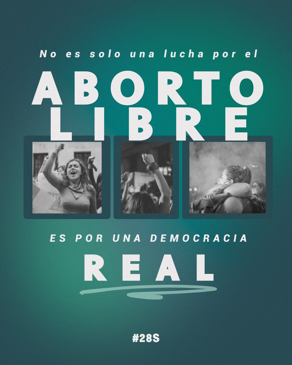 #28S 💚 | En este Día por el Acceso al Aborto Legal y Seguro recordamos los logros de la Marea Verde. Gracias a este movimiento ya 28 millones de mujeres en edad reproductiva pueden acceder al aborto libre en América Latina.