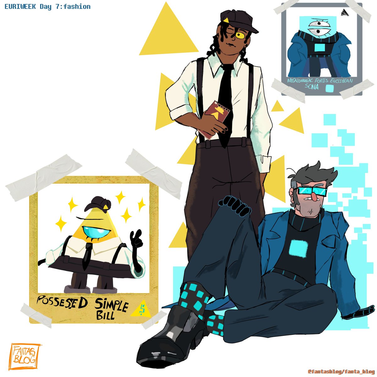 fanta_blog's tweet photo. Day 7: Fashion 
#euriweek #simplebill #megalomaniacford #EuclydiaRises https://t.co/Xd5nc3YEZ0