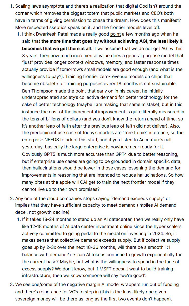 borrowed_ideas's tweet image. Reader response to my piece on &quot;what if there&apos;s an AI overinvestment&quot;