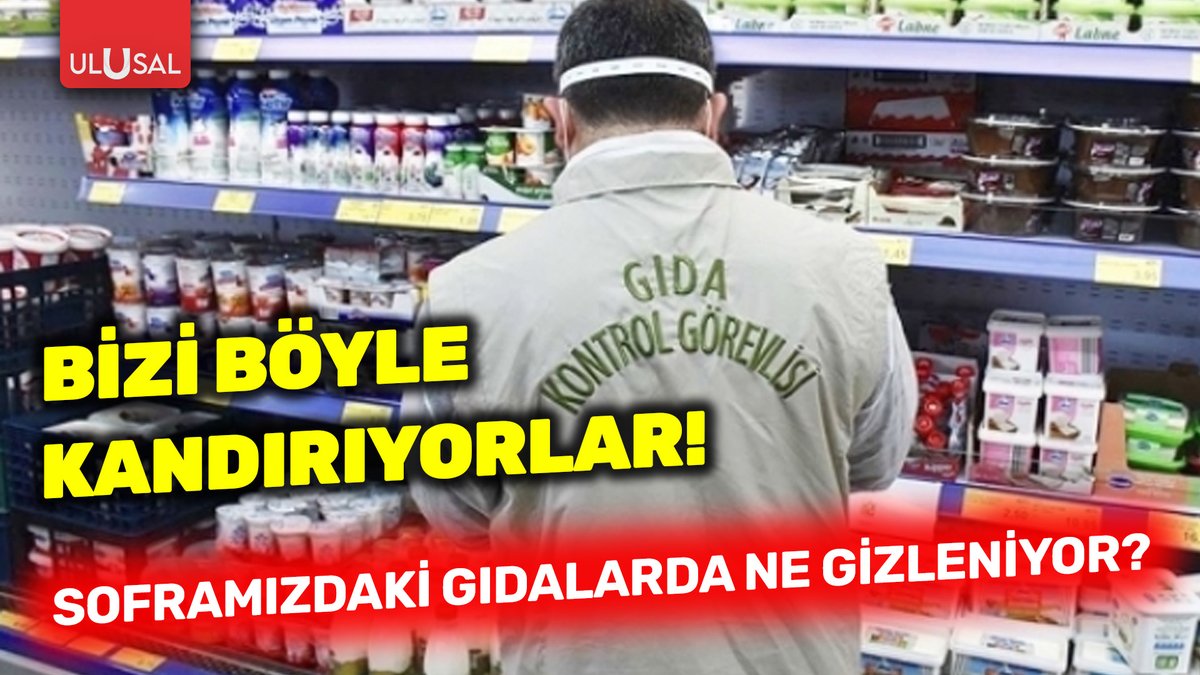 💢Soframızdaki gıdalarda ne gizleniyor? Bizi böyle kandırıyorlar

▪️Gıda Güvenlği Denetim Uzmanı Nurten Sırma (<a href="/nurtensirma/">NURTEN SIRMA</a>)

🔴youtu.be/zquztj7850E
