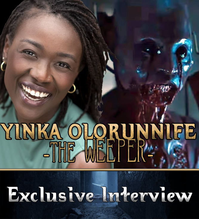 HellraiserCodex's tweet photo. Yinka Olorunnife, the actress behind The Weeper Cenobite talks her audition process, deleted scenes and her hopes and knowledge of a sequel to Hellraiser (2022) - See the exclusive 12 minute video interview in our server! ⛓️
#hellraiser #hellraiser2022 #theweeper #cenobite https://t.co/VhZYq1ACEv