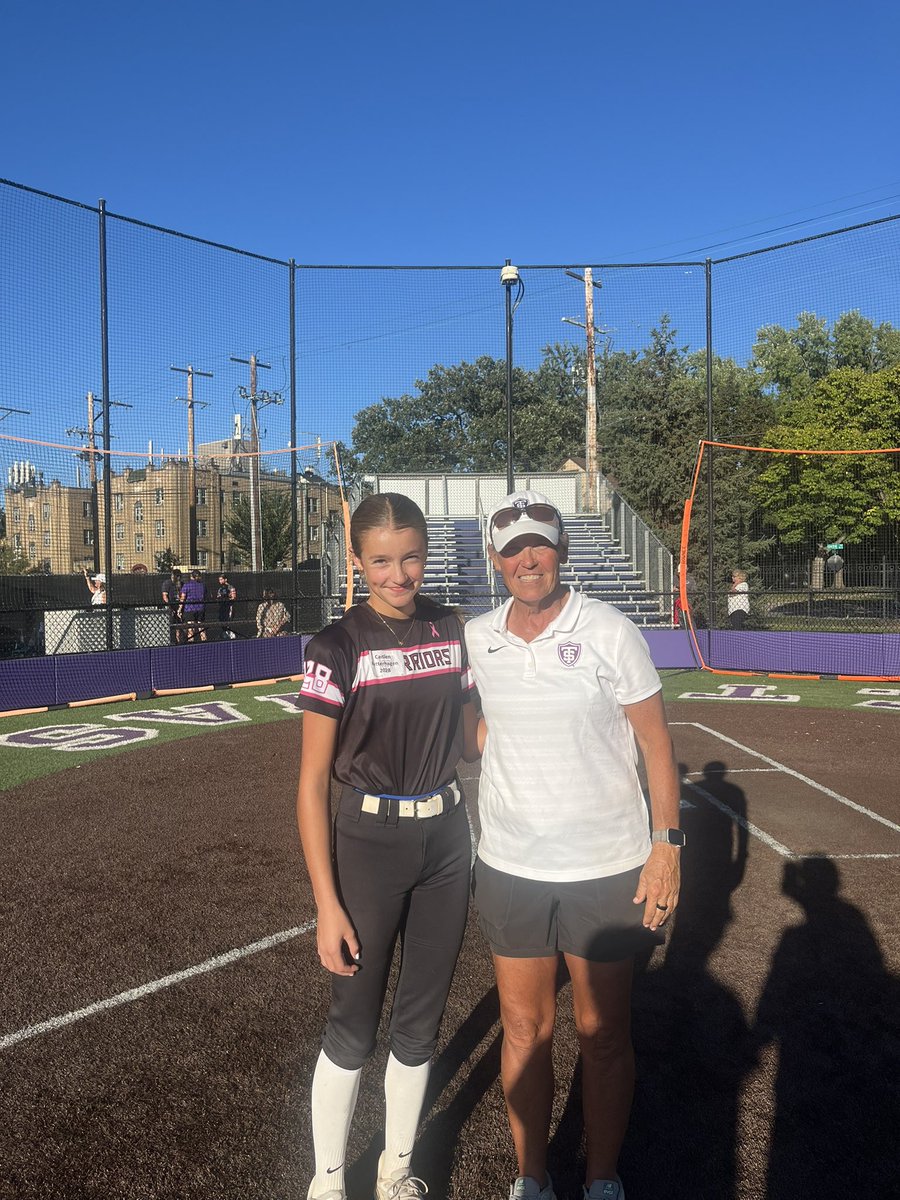 caitlenketter6's tweet photo. Thank you @TommieSoftball for a great camp yesterday! I learned so much and had a lot of fun! @CoachBagzTrot https://t.co/mL0Ghi47b9