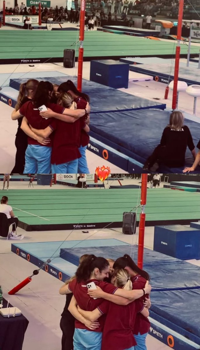 Scusate ma dopo aver visto questa foto non penso di riuscire a riprendermi. Le amo, mi sono mancate troppo 😭😭❤️ #Italgym