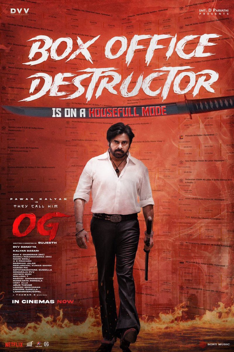 idlebrainjeevi's tweet image. #OG North America Saturday BO 🇺🇸🇨🇦

Premieres: $3.14M
Thursday: $534K
Friday: $533K
Saturday: $515K

Total Gross : $4.72M 🔥

All set to cross $5M on Sunday 

Huge blockbuster!!!
