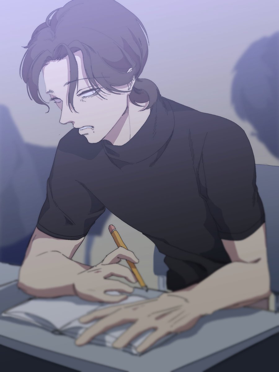 Unis_illchi's tweet image. 🎧이번 주의 [유니즌] (1)
이번주 금요일 부터 시작되는 긴 추석연휴!
연휴를 기다리는 세 사람의 모습을 월, 수, 금에 하나씩 공개 할 예정입니다.

오늘의 주인공은 민우교😟
교양 수업은 언제나 졸린가 봅니다!