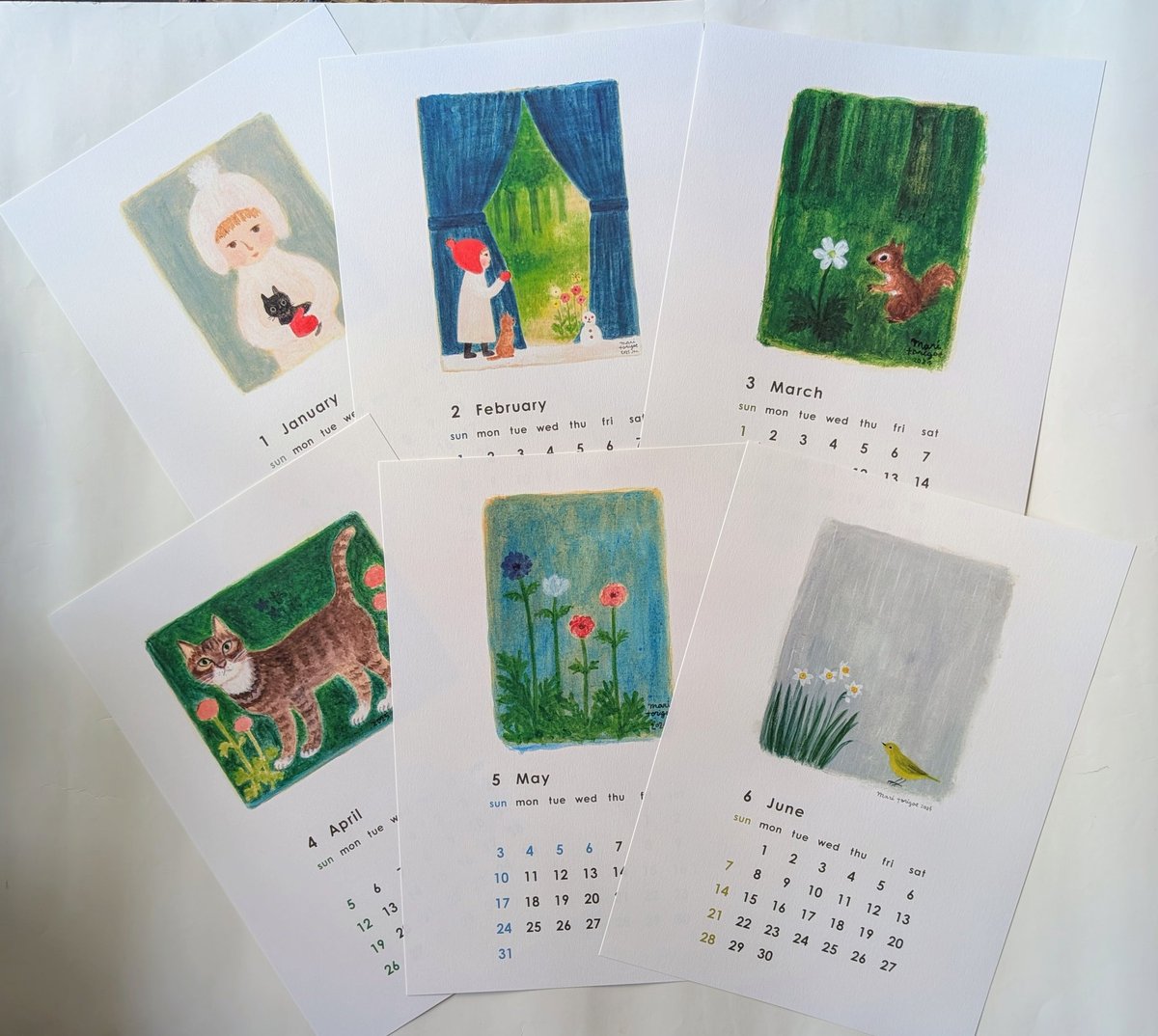 お値下げしました】とりごえまりさんの原画(額縁付き) とりごえ