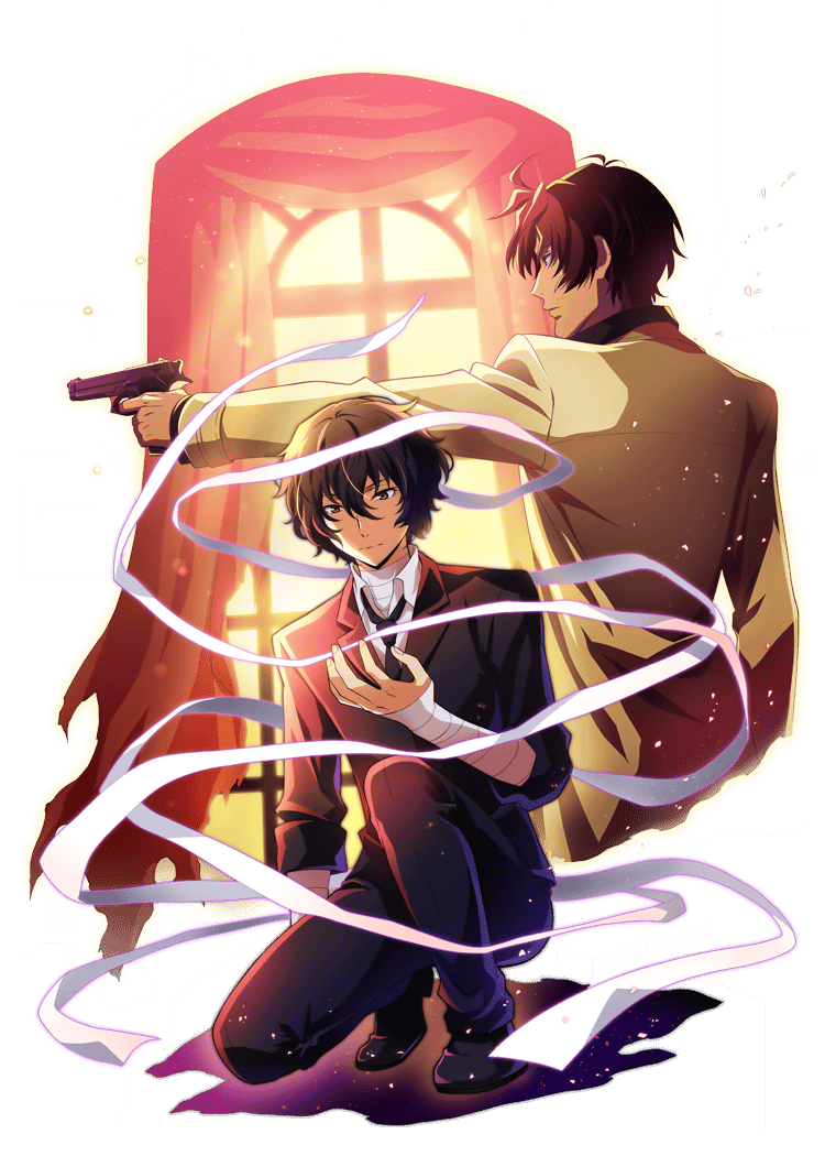 purpleflufldp4's tweet photo. All Bungo stray dogs ssr cards, from Bungo tales. Part 48 Dazai. #bsdtwt #bsdmayoi https://t.co/qszLa8rskd