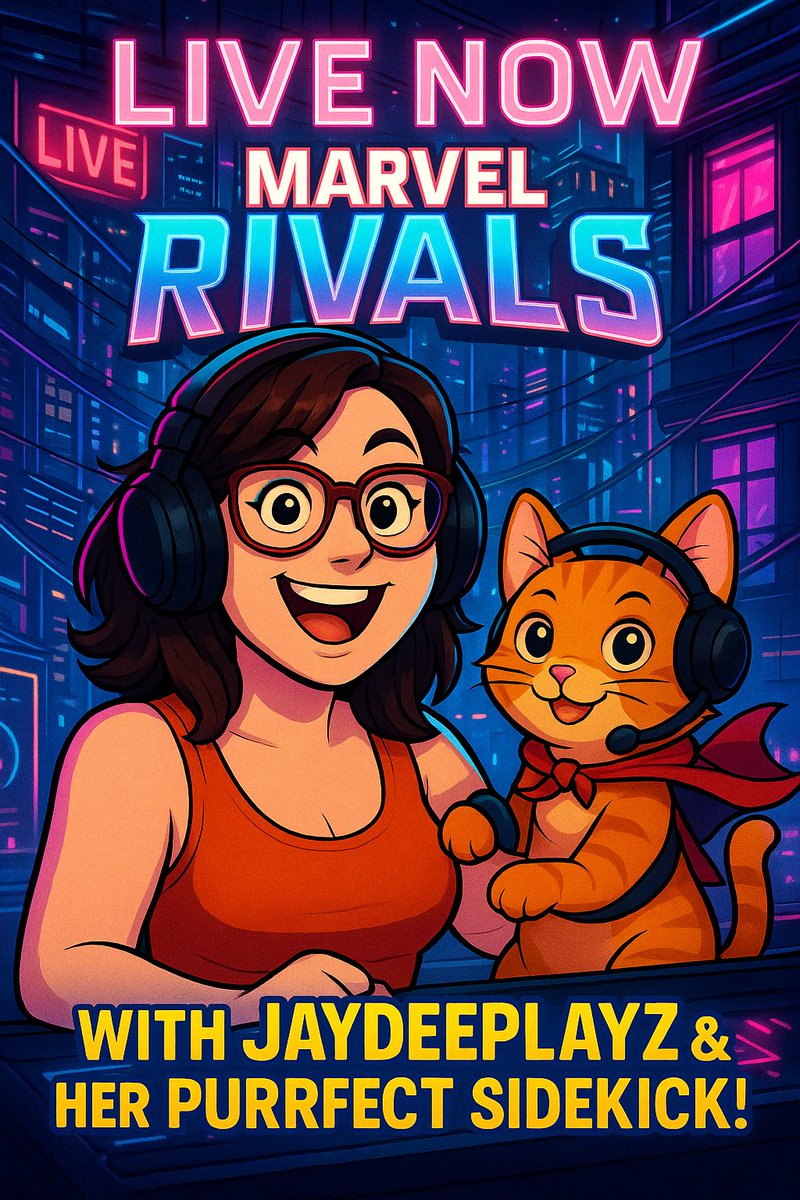 🚨LIVE NOW🚨

Time to cause some chaos in Marvel Rivals🦸
Heroes, villains, &amp; a little bit of 🐾GPGG mischief along the way!

Come hang out &amp; bring the chatter 
👉kick.com/jaydeeplayz

#MarvelRivals #KickStreaming #GPGG