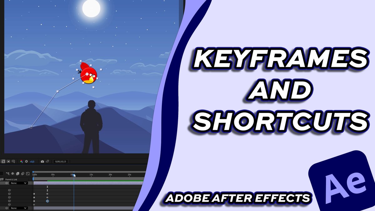 GraphdTutorials's tweet image. In this beginner-friendly tutorial, I’ll show you how to add keyframes in Adobe After Effects, including the most useful keyboard shortcuts to speed up your workflow.
#adobeaftereffects #aftereffectstips #aftereffectstutorial
youtu.be/YK85j9xU_Ag