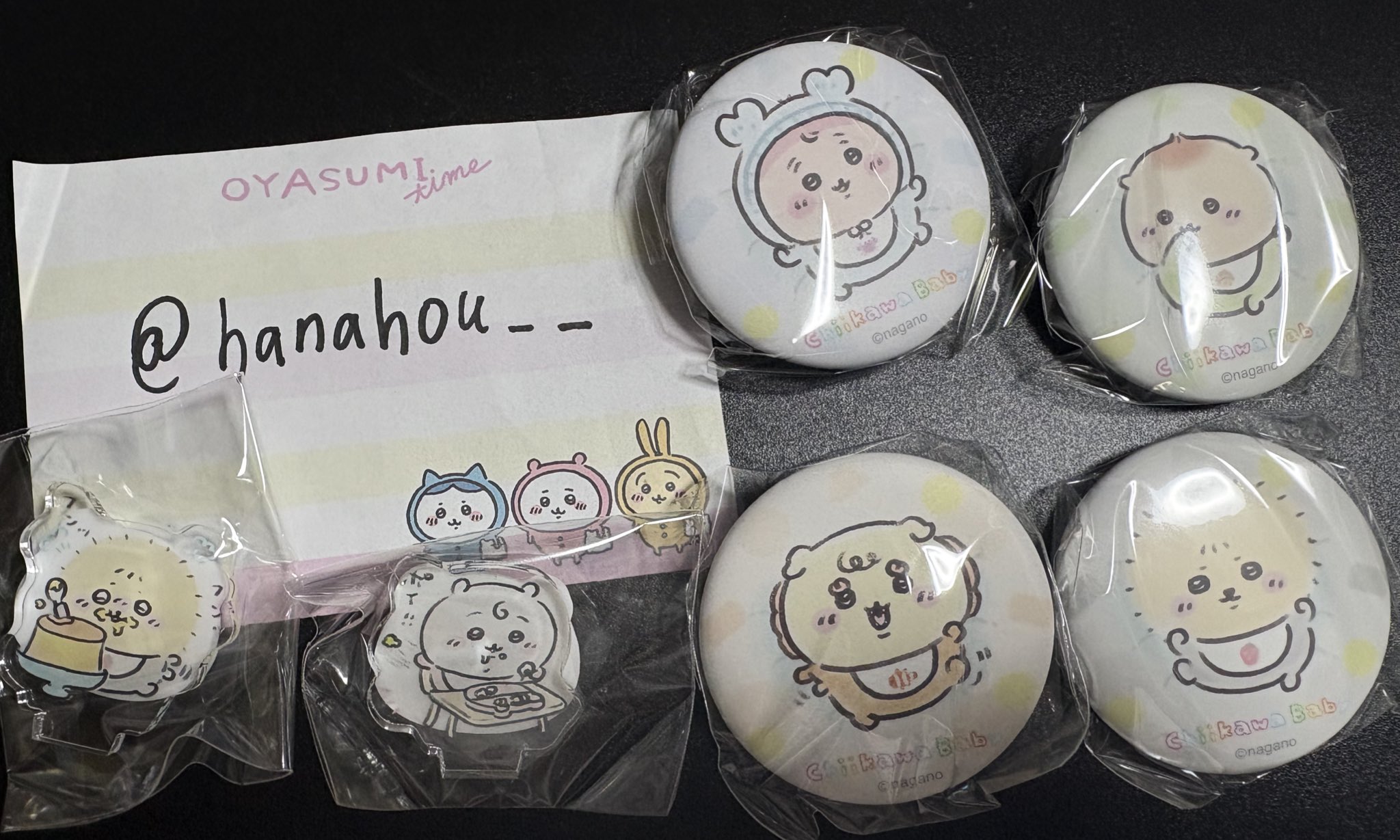 ちいかわ　ハチワレ　缶バッジ　アクリルスタンド　まとめ売り　レア　即日発送 9d3104a8-eb48-4017-8f66-