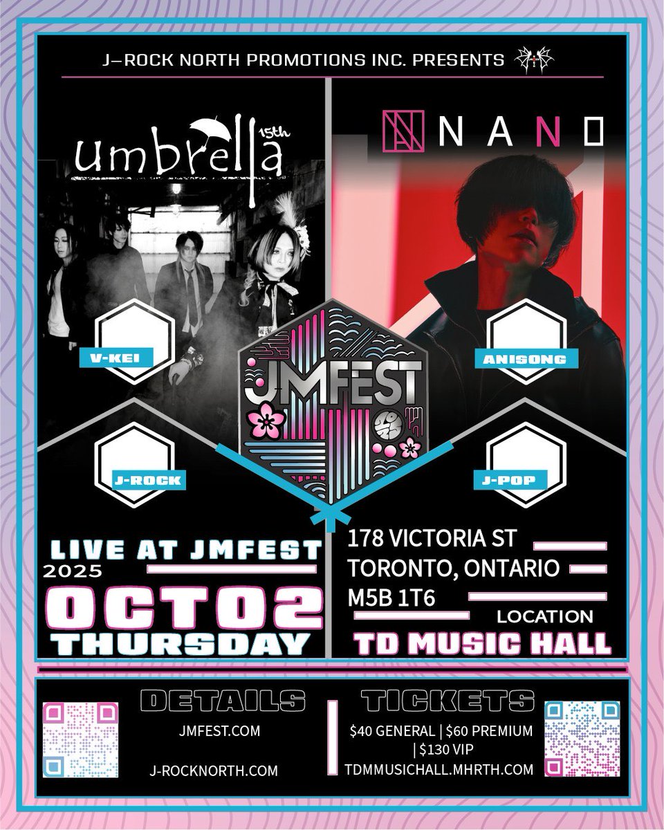 🇨🇦Dear fans in Canada! 🇨🇦

On October 2nd, we will be performing in Canada for the first time in 7 years since our last concert there. 

We invite all our Canadian fans to come to TD Music Hall—we’ll bring you the very best music!