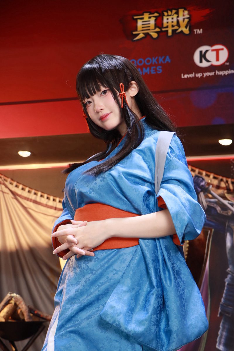 TGS2025お疲れ様でした✨
 ︎︎
「真戦」ブースにて 緑 役で出演させていただきました
出演も剣舞も初めてだらけでドキドキの4日間でしたが皆様とお会いできてとても嬉しかったです💓
ありがとうございました！
 ︎︎
#TGS2025   #信長の野望真戦