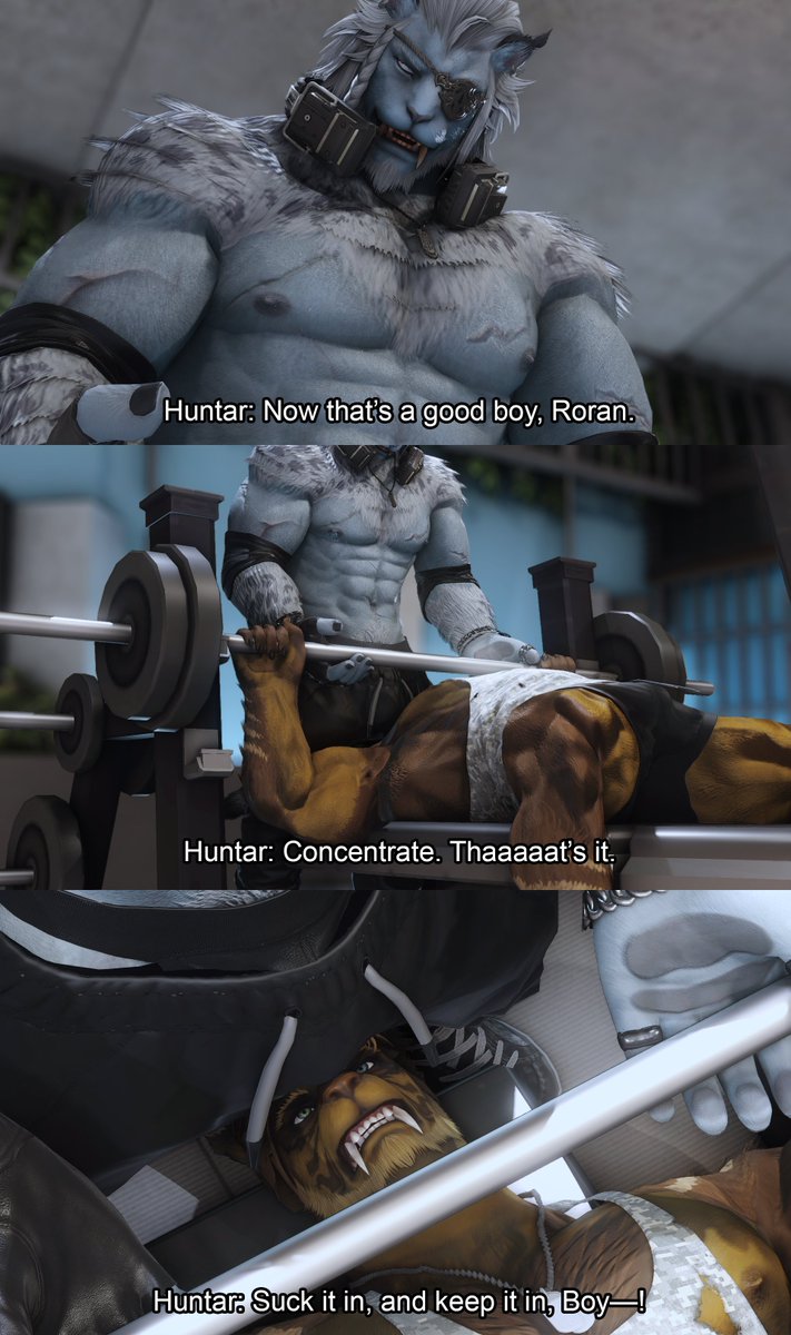 Now, I'm a hard man to please but if who I'm training can do at least five sets of ten reps for me, they get a reward in a big... package.