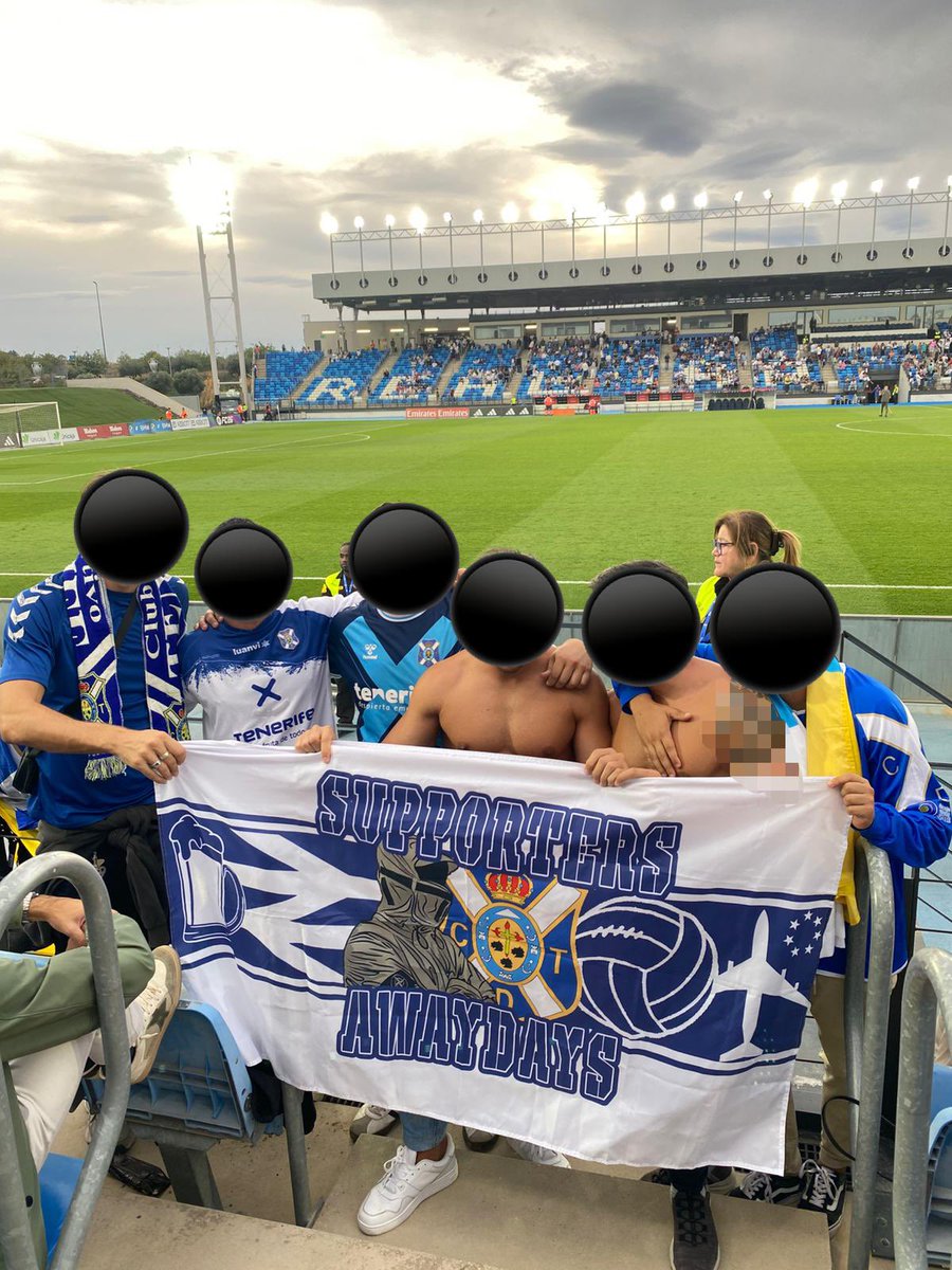 Supporters_CDT's tweet photo. Una vez más a tu lado dejándonos la voz por ti. Sumando kilómetros y victorias🤍💙

📍Madrid https://t.co/BfrZBlhAiX