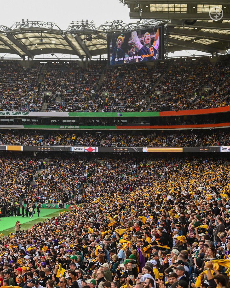 Ain’t nothing like it 🙌 #SteelersNation