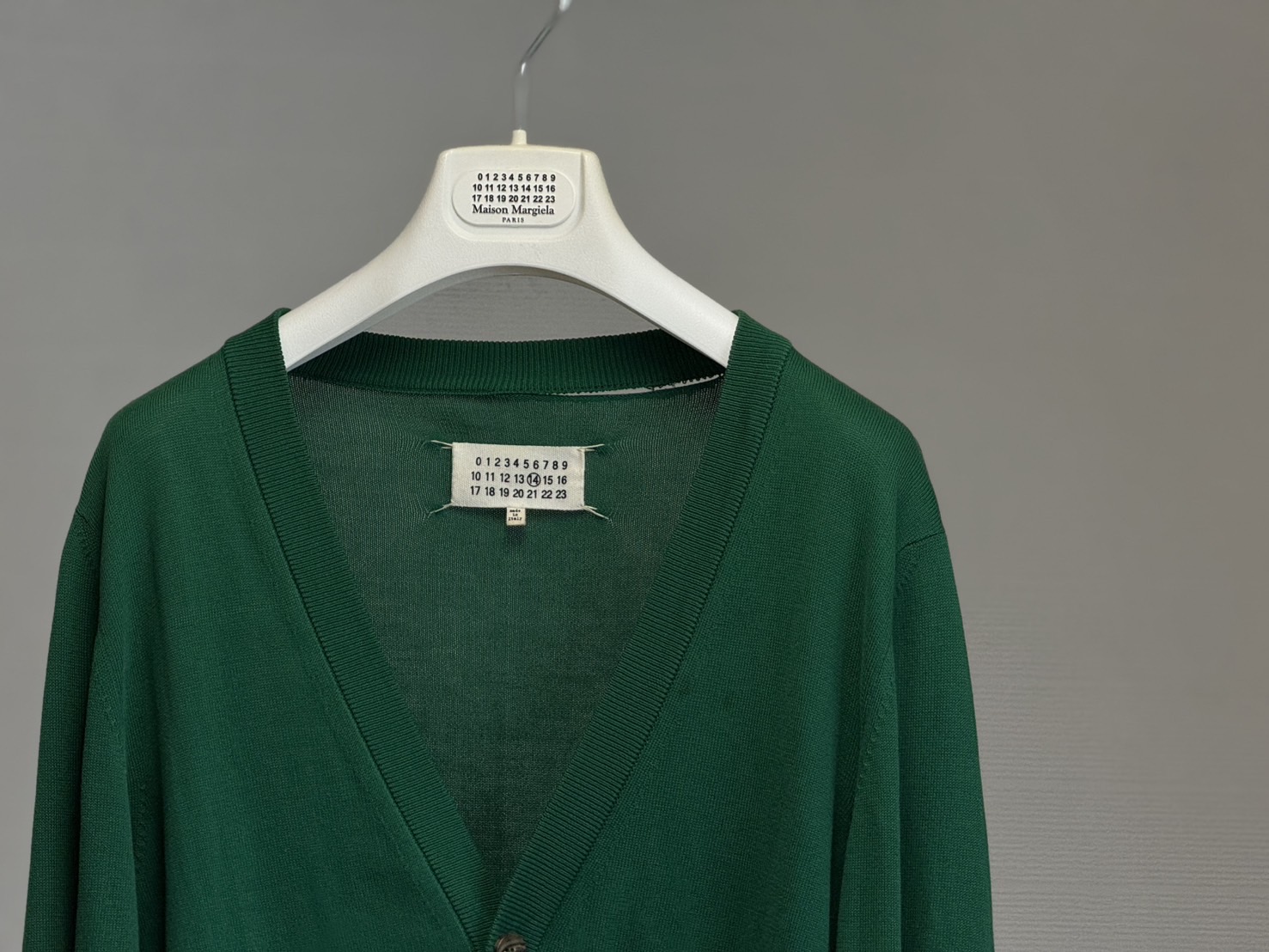 メゾンマルジェラ エルボーパッチ カーディガン 中古・古着通販】Maison Margiela (メゾンマルジェラ) エルボー