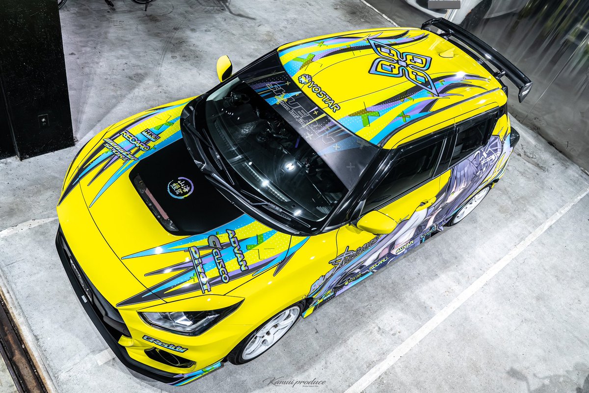 電飾学院@痛車天国 tweet media