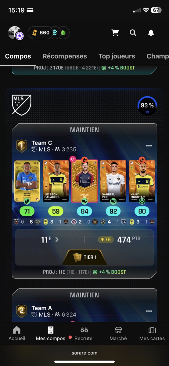 #sorare 

Si l’une des awards (Star et/ou T1) annoncées est validée en fin de GW, un #giveaway d’une carte sera organisé. 

Si vous êtes intéressés :

1️⃣ Like le post 
2️⃣ Commente le post d’un 🤞😃