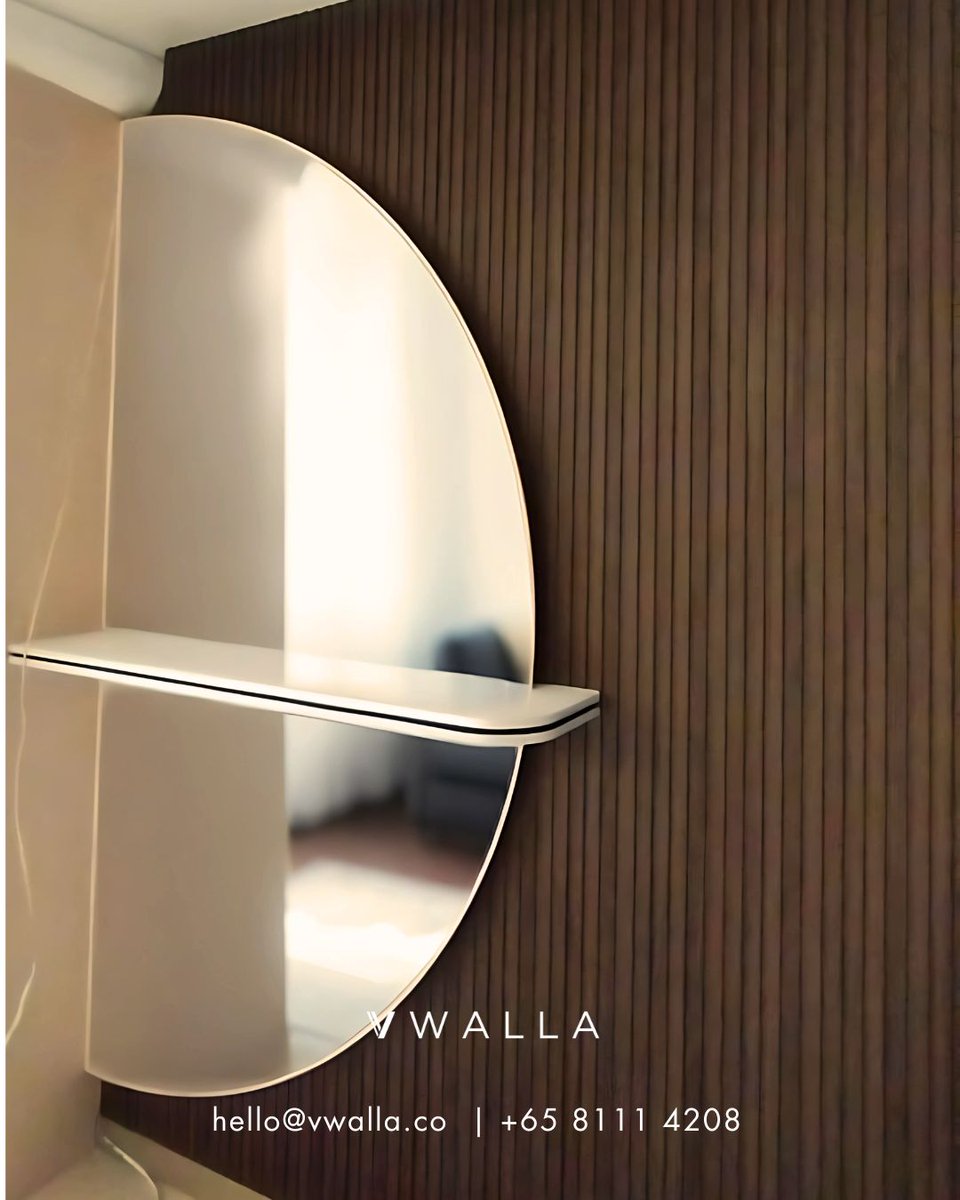 VwallaCo's tweet image. This mirror feature wall set against fluted panels, creates depth, elegance, and a seamless focal point for the space. ✨ 

Standard Fluted Panels (Maple)

#featurewall #flutedpanel #wallpanel #flutedpanels #wallpanels #vwalla
