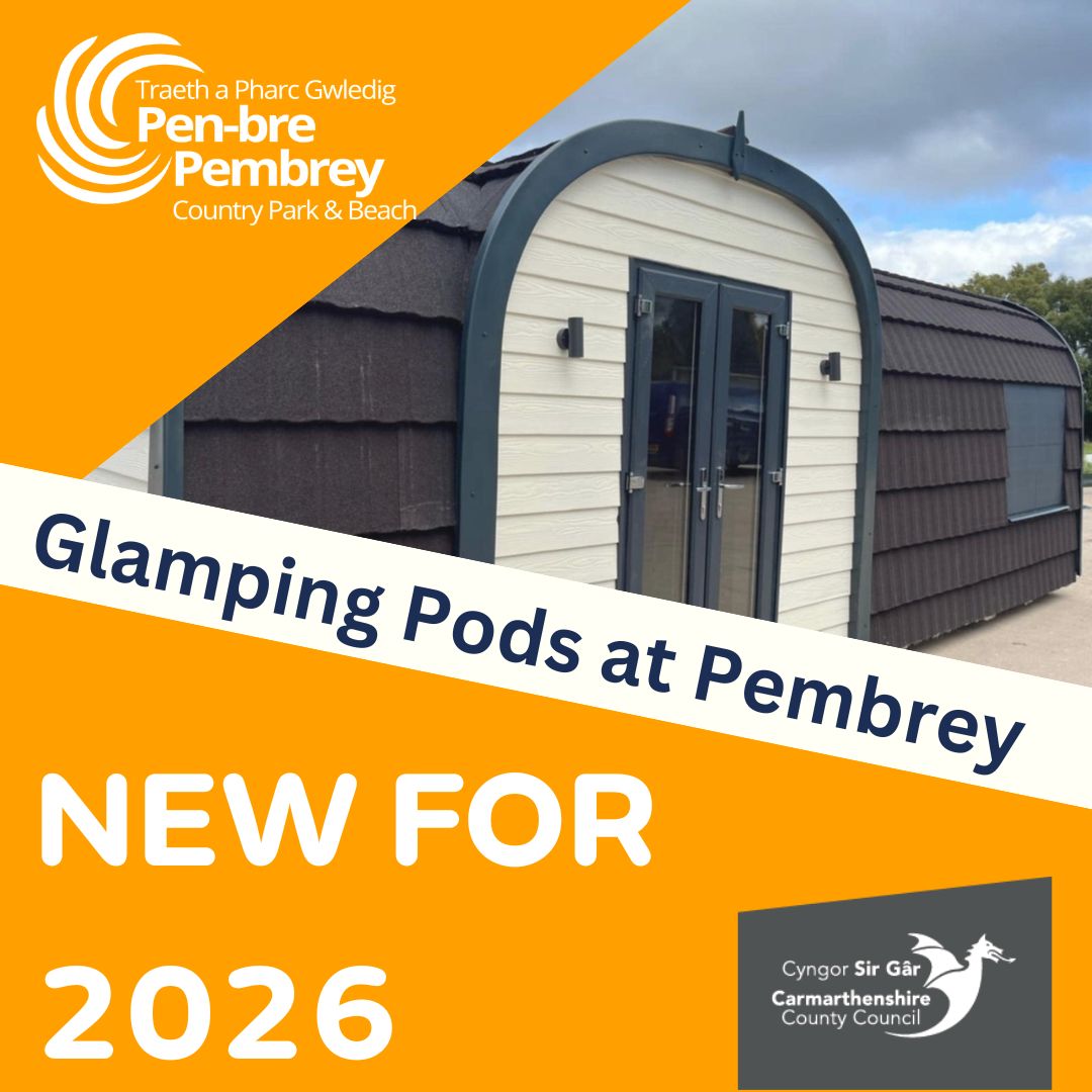 ParkPembrey's tweet image. 🌟 Exciting for 2026! 🌟

Not a fan of tents, or don’t own a caravan or motorhome?

From the start of the 2026 camping season, our brand-new Glamping Pods will be ready to book!

📅 Bookings open on 5 January 2026 at 10am.

#PembreyCountryPark #GlampingPods #Pods #Glamping